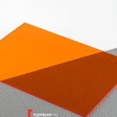 Оргстекло оранжевое 2C04 GS, толщина 3мм