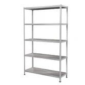 Стеллаж Sl-24 (нагрузка до 900 кг) из металла, в интерьере