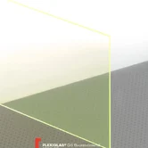 Оргстекло флуоресцентное желтое Plexiglas GS Yellow 1C50, толщина 3мм — фото 3