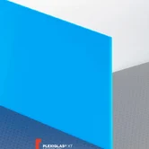 Оргстекло синее Plexiglas XT Blue 5N370, толщина 3мм, в использовании