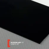 Оргстекло черное Plexiglas XT Black 9N870 от 2мм до 10мм