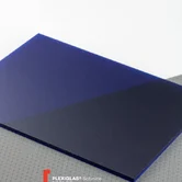 Оргстекло матовое синее Plexiglas Satinice GS Sky Blue 5C01 DC, толщина 6мм