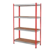 Стеллаж SL-12 (нагрузка до 2100 кг) из металла, в интерьере