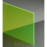 Оргстекло флуоресцентное зеленое Plexiglas GS Green 6C02, толщина 3мм