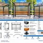 Техническая презентация беседки для курения «Стиль»