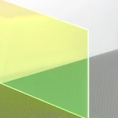 Оргстекло флуоресцентное зеленое Plexiglas GS Green 6C02, толщина 3мм — фото 2