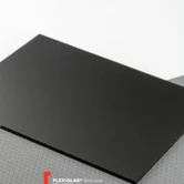Оргстекло матовое черное Plexiglas Satinice GS Carbon 7C17 DC, толщина 6мм