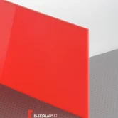 Оргстекло красное Plexiglas XT Red 3N570, толщина 3мм — фото 2