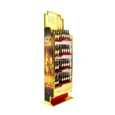 Рекламная стойка фирменная из металла, с продукцией