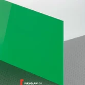 Оргстекло зеленое Plexiglas GS Green 6H01, толщина 3мм, в интерьере