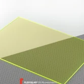 Оргстекло флуоресцентное желтое Plexiglas GS Yellow 1C50, толщина 3мм — фото 2