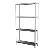Стеллаж SL-35 (нагрузка до 500 кг) из металла, в интерьере