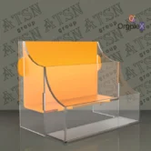 Визитница акриловая настольная комбинированная