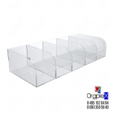 Открытый диспенсер для конфет 5 ячеек