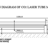 Лазерная трубка Lasea X1 75-90 Ватт