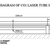 Лазерная трубка Lasea X2 90-100 Ватт