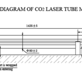 Лазерная трубка Lasea X4 100-130 Ватт