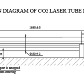 Лазерная трубка Lasea X6 130-160 Ватт