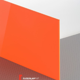 Оргстекло оранжевое Plexiglas XT Orange 2N170, толщина 3мм