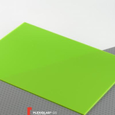 Оргстекло зеленое Plexiglas GS Green 6H02, толщина 3мм