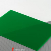 Оргстекло зеленое Plexiglas GS Green 6H01, толщина 3мм