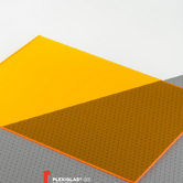 Оргстекло желтое Plexiglas GS Yellow 1C33, толщина 3мм