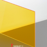 Оргстекло желтое Plexiglas GS Yellow 1C33, толщина 3мм