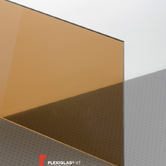 Оргстекло коричневое Plexiglas XT Brown 8A570, толщина 3мм