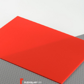 Оргстекло красное Plexiglas GS Red 3H01, толщина 3мм