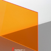 Оргстекло оранжевое Plexiglas GS Orange 2C04, толщина 3мм