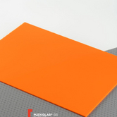 Оргстекло оранжевое Plexiglas GS Orange 2H02, толщина 3мм