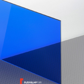Оргстекло синее Plexiglas GS Blue 5C01, толщина 3мм