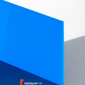 Оргстекло синее Plexiglas GS Blue 5H22, толщина 3мм