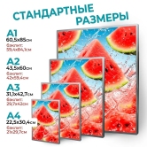 Рекламная световая панель А1 односторонняя